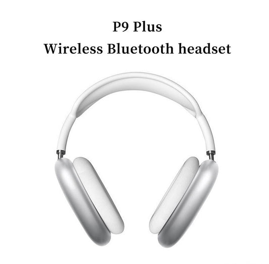 P9 אוזניות סטריאו תואמות Bluetooth 5.0 Music אוזניות אלחוטיות עם מיקרופון אוזניות ספורט תומכות ב-3.5 Mm AUX/TF